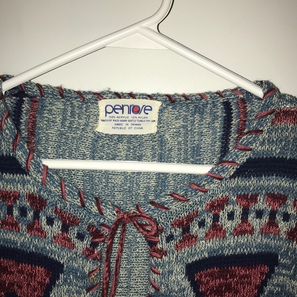 Vintage boho hippie sweater - Picture 6 of 8